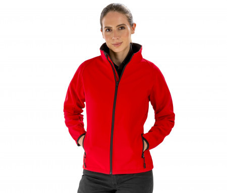 WOMENS PRINTABLE SOFTSHELL JACKET